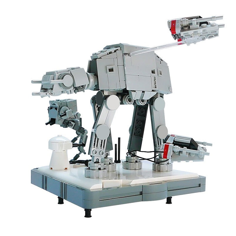 Frozen Planet Battle Diorama Building Kit | LEGO-Compatible MOC - 3