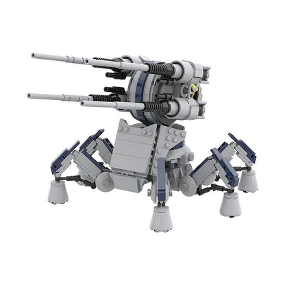 Futuristic Anti-Aircraft Artillery MOC Building Kit Sci-Fi Defense Model - 3