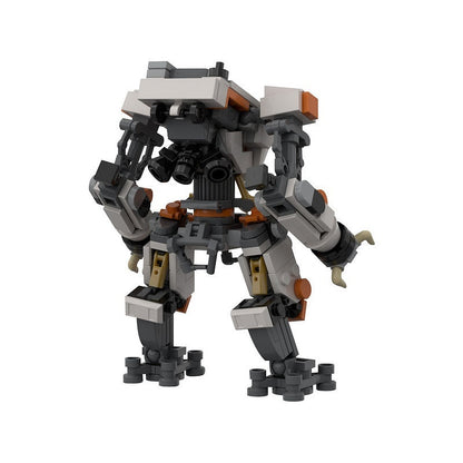 Futuristic Combat Mech MOC Building Kit | Advanced Battle Robot Model - 2