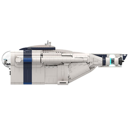 Futuristic Deep-Sea Exploration Submarine MOC Building Kit - 1