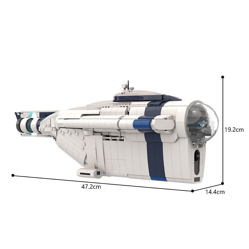 Futuristic Deep-Sea Exploration Submarine MOC Building Kit - 4