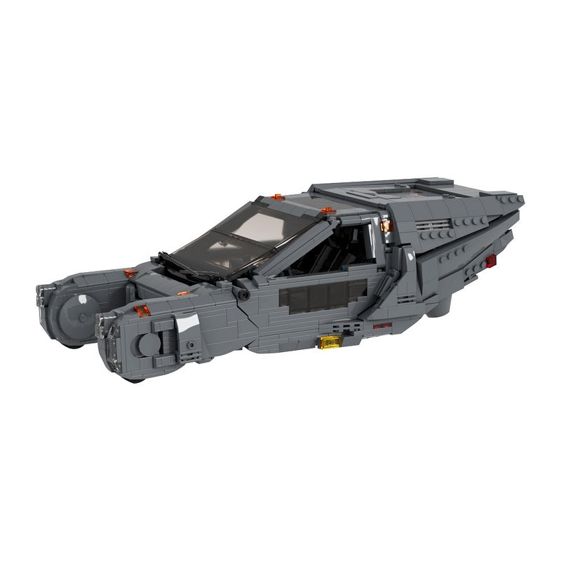 Futuristic Flying Patrol Vehicle Building Kit | LEGO-Compatible MOC - 2