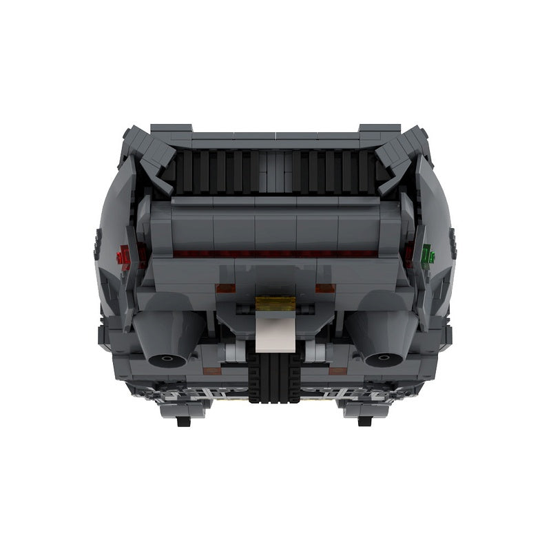 Futuristic Flying Patrol Vehicle Building Kit | LEGO-Compatible MOC - 5