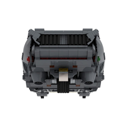 Futuristic Flying Patrol Vehicle Building Kit | LEGO-Compatible MOC - 5