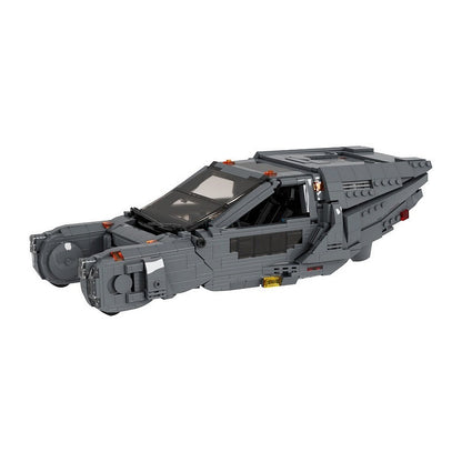 Futuristic Flying Patrol Vehicle MOC Building Kit - 1