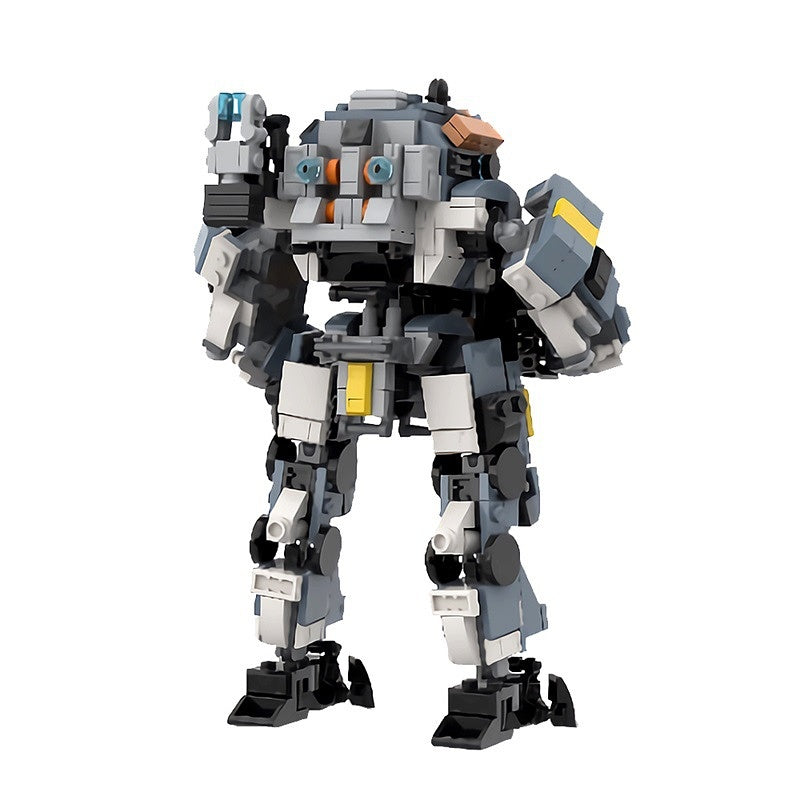 Futuristic Ion-Class Battle Mech Building Kit | LEGO-Compatible MOC - 2