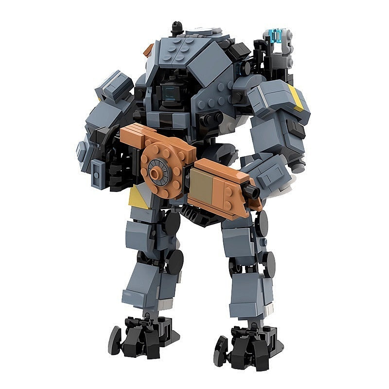 Futuristic Ion-Class Battle Mech MOC Building Kit | Robot Model - 1