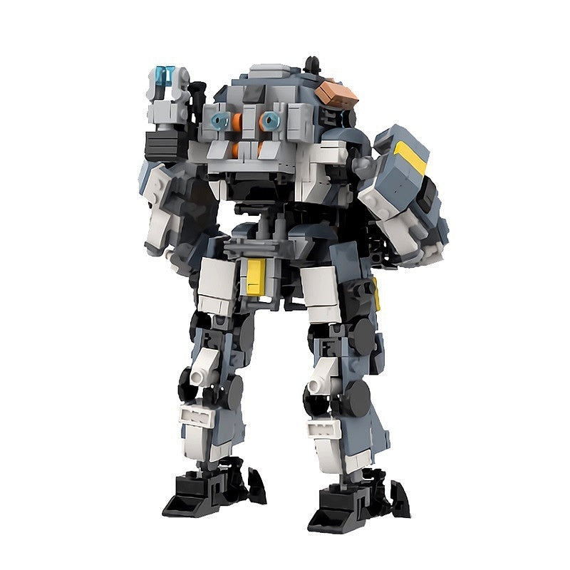 Futuristic Ion-Class Battle Mech MOC Building Kit | Robot Model - 2