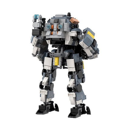 Futuristic Ion-Class Battle Mech MOC Building Kit | Robot Model - 2
