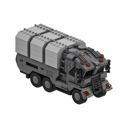 Futuristic Military Truck MOC Building Kit | Advanced Tactical Vehicle - 1