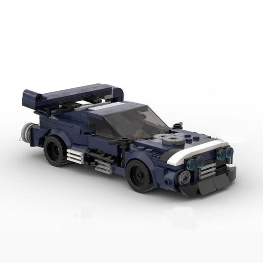 Futuristic Speeder Race Car Building Kit | LEGO-Compatible MOC - 1