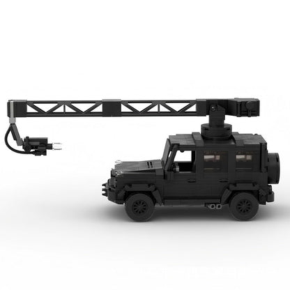 G-Series Off-Road SUV Russian Arm Camera Car Building Kit | LEGO-Compatible MOC - 4