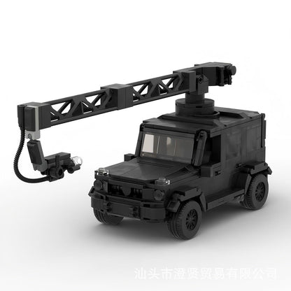 G-Series Off-Road SUV Russian Arm Camera Car Building Kit | LEGO-Compatible MOC - 5