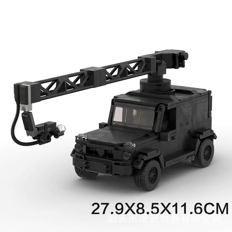 G-Series Off-Road SUV Russian Arm Camera Car Building Kit | LEGO-Compatible MOC - 6