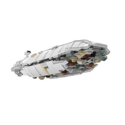 Galactic Alliance Medium Cargo Transport Building Kit | LEGO-Compatible MOC - 3