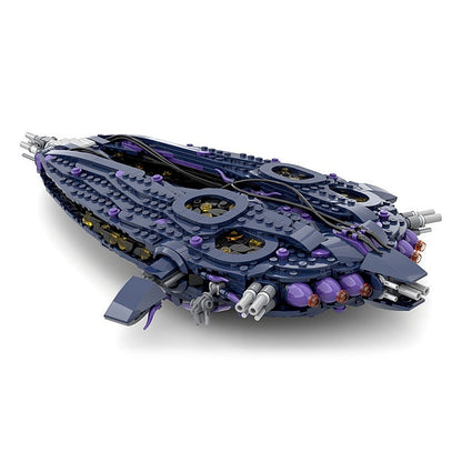Galactic Bio-Organic Hive Capital Ship MOC Building Kit Midi Scale - 6