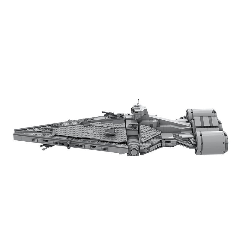 Galactic Command Light Cruiser MOC Spacecraft Building Kit - 5