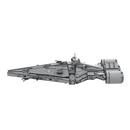 Galactic Command Light Cruiser MOC Spacecraft Building Kit - 5
