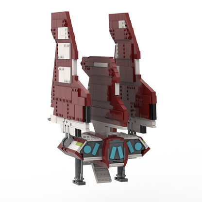 Galactic Diplomatic Shuttle Building Kit | LEGO-Compatible MOC - 3