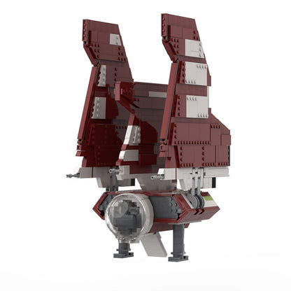 Galactic Diplomatic Shuttle Building Kit | LEGO-Compatible MOC - 4