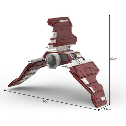 Galactic Diplomatic Shuttle Building Kit | LEGO-Compatible MOC - 5