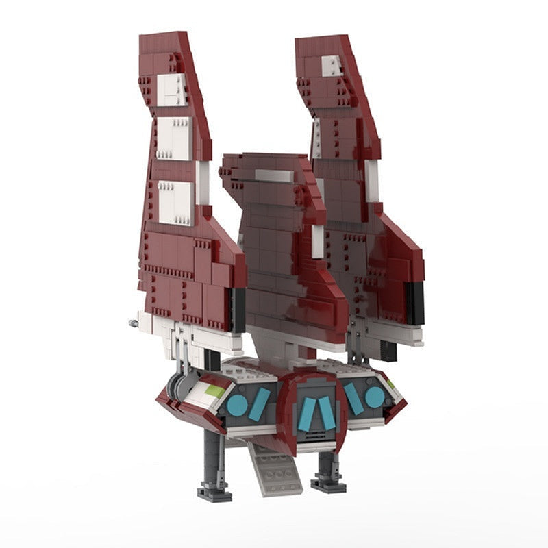 Galactic Diplomatic Shuttle MOC Spacecraft Building Kit - 3