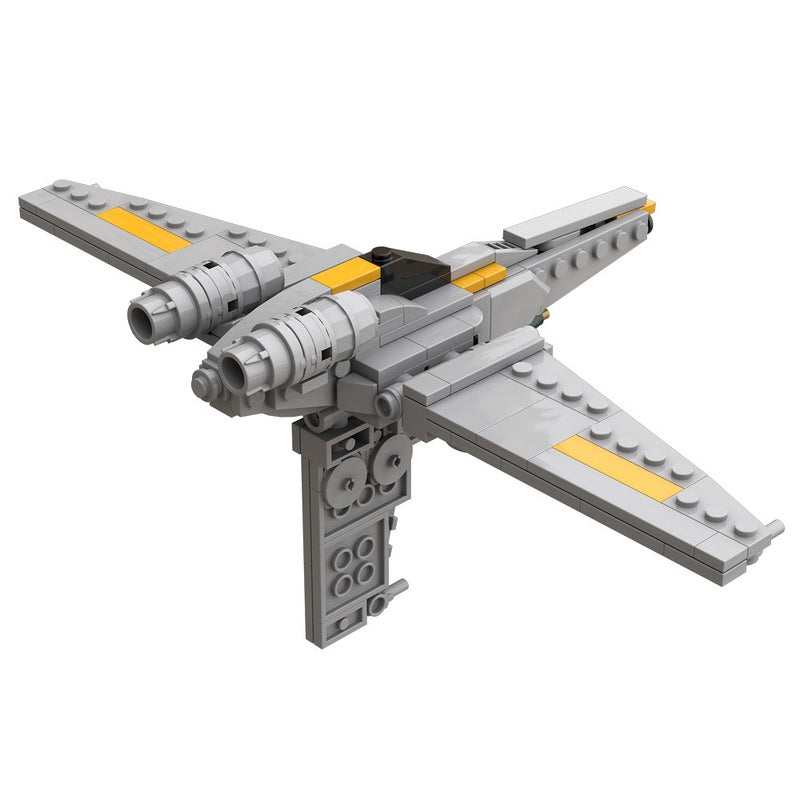 Galactic Drop Infantry Fighter Building Kit | 1:72 Scale | LEGO-Compatible MOC - 7