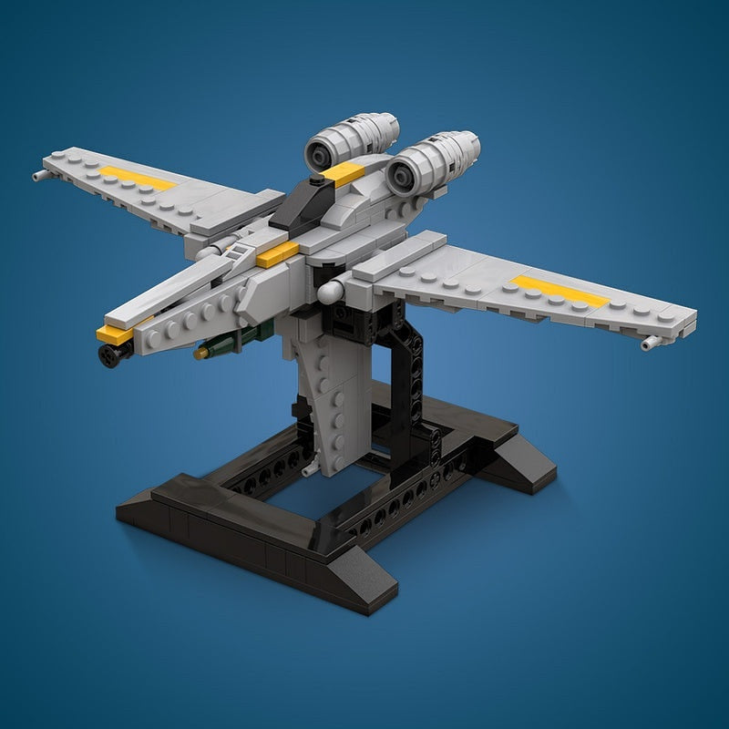 Galactic Drop Infantry Fighter MOC 1:72 Scale Spacecraft Building Kit - 4