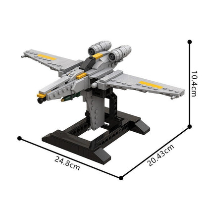 Galactic Drop Infantry Fighter MOC 1:72 Scale Spacecraft Building Kit - 7