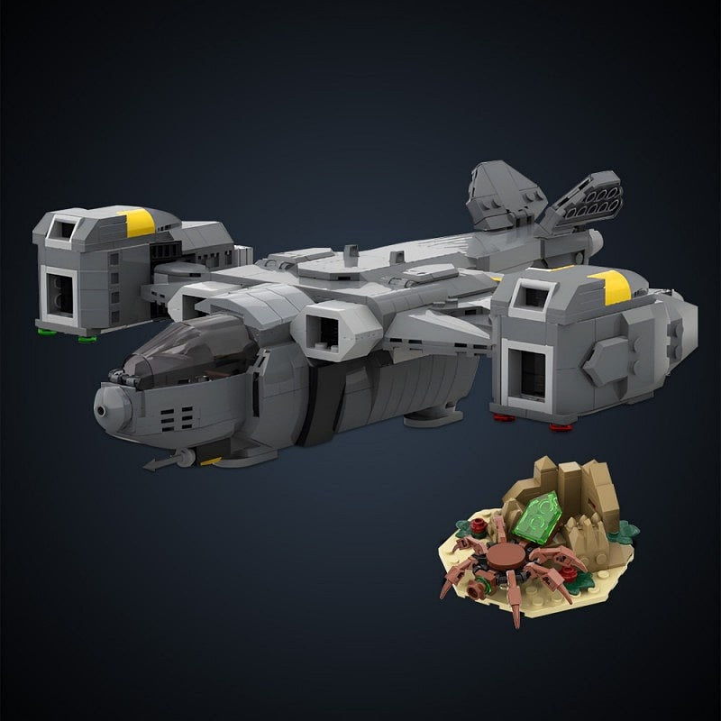Galactic Drop Ship Extraction Shuttle MOC Spacecraft Building Kit - 4