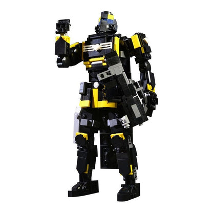 Galactic Drop Trooper B-01 MOC Tactical Armor Figure Building Kit - 4