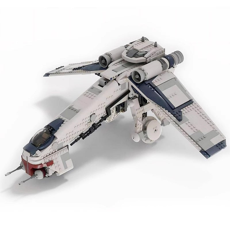 Galactic Dropship Troop Transporter MOC Building Kit - 1