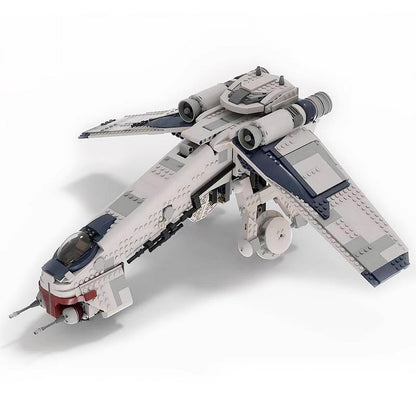 Galactic Dropship Troop Transporter MOC Building Kit - 4