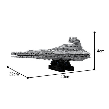 Galactic Empire Capital Ship Building Kit | Sci-Fi Spaceship Model - 3