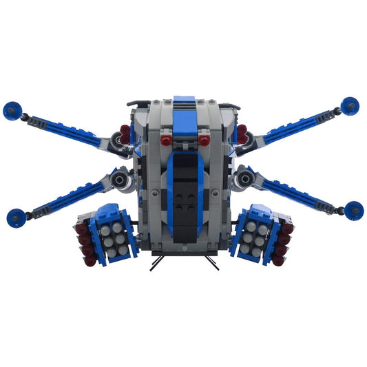Galactic Fighter Dropship Building Kit | LEGO-Compatible MOC - 3