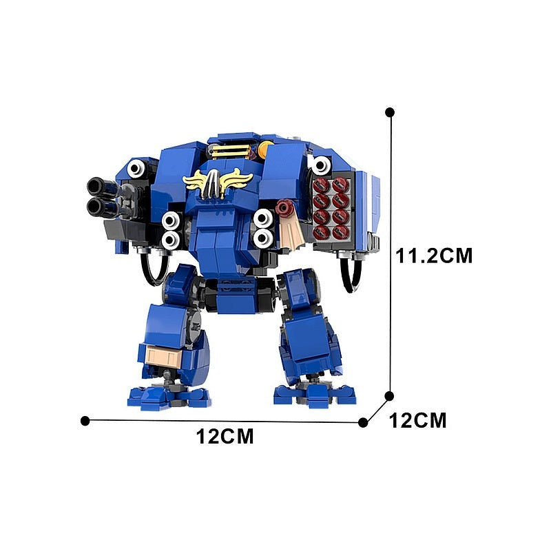 Galactic Grimdark Heavy Missile Walker Mecha MOC Building Kit - 3