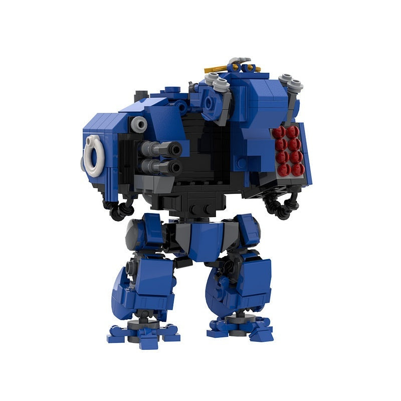 Galactic Grimdark Heavy Missile Walker Mecha MOC Building Kit - 6