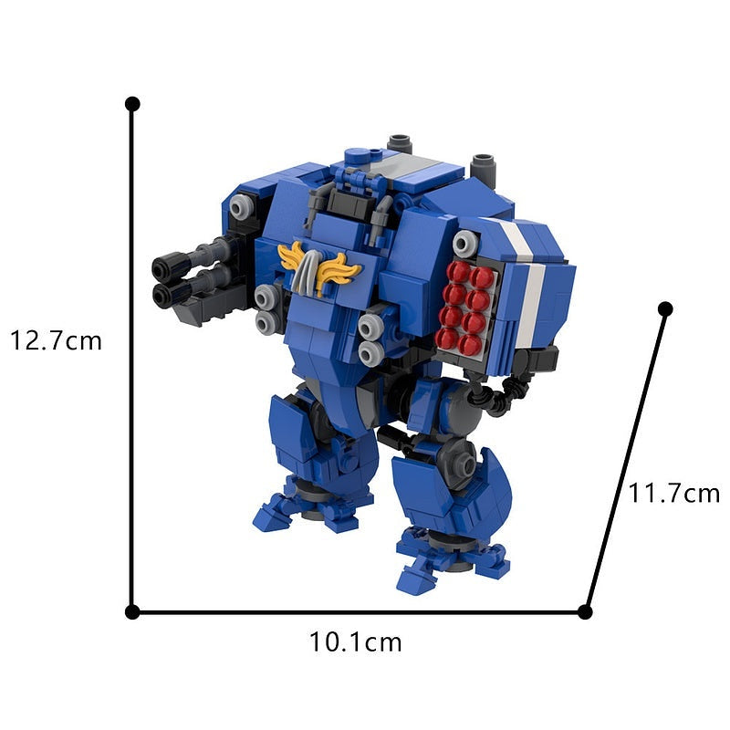 Galactic Grimdark Heavy Missile Walker Mecha MOC Building Kit - 7