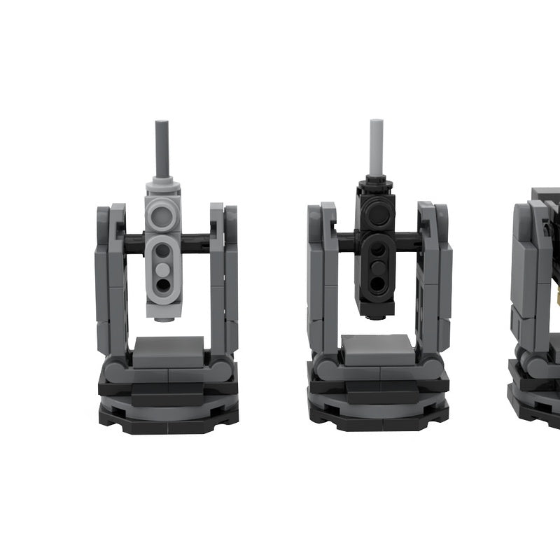 Galactic Helldiver Sentry Turret Building Kit | LEGO-Compatible MOC - 4
