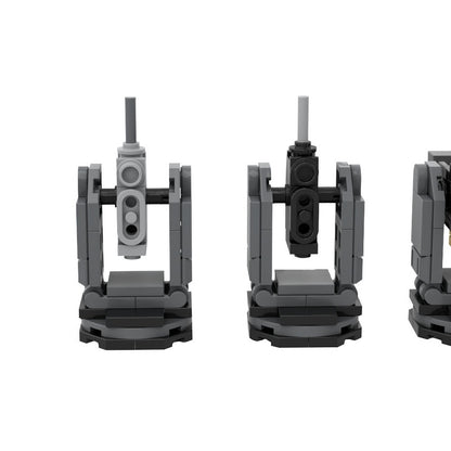 Galactic Helldiver Sentry Turret Building Kit | LEGO-Compatible MOC - 4