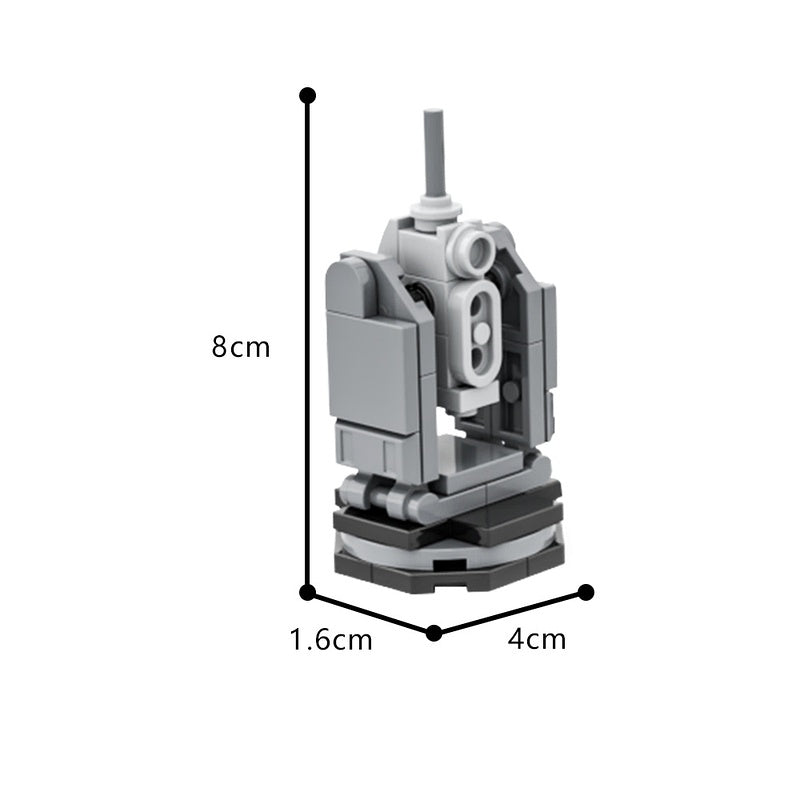 Galactic Helldiver Sentry Turret Building Kit | LEGO-Compatible MOC - 6