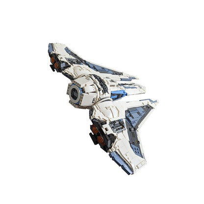 Galactic Hunter Gauntlet Fighter MOC Space Transport Building Kit - 2