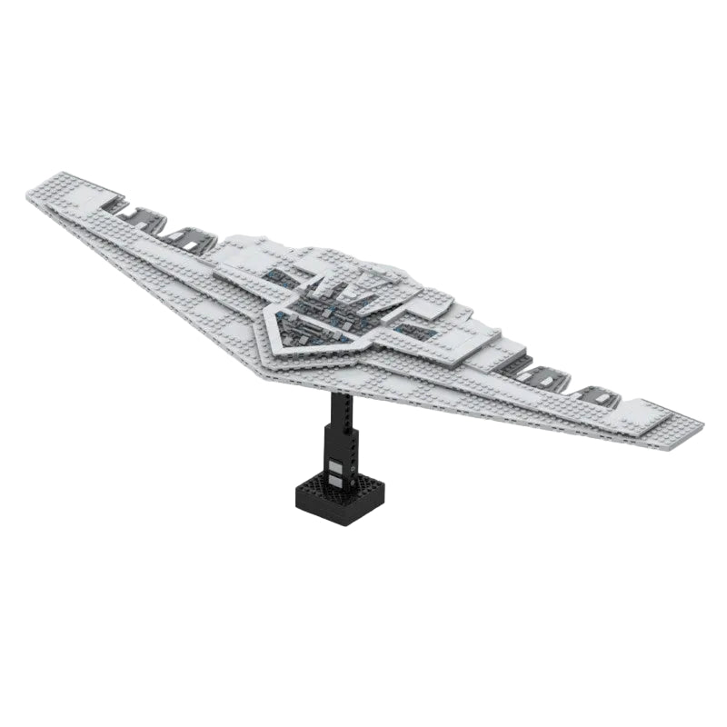Galactic Mega Dreadnought Capital Ship Building Kit | LEGO-Compatible MOC - 1