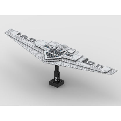 Galactic Mega Dreadnought Capital Ship Building Kit | LEGO-Compatible MOC - 2