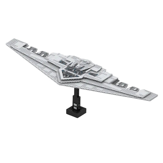 Galactic Mega Dreadnought MOC Capital Spaceship Building Kit - 1