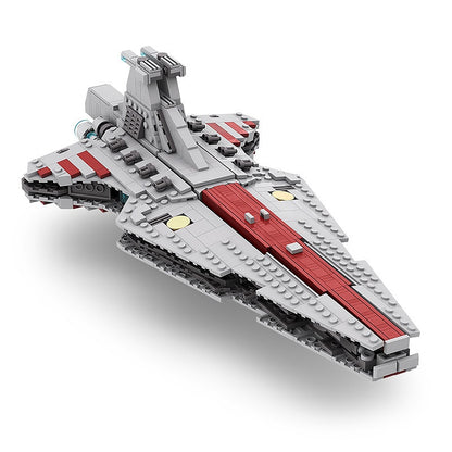Galactic Republic Capital Ship Cruiser Building Kit | Compatible MOC - 2
