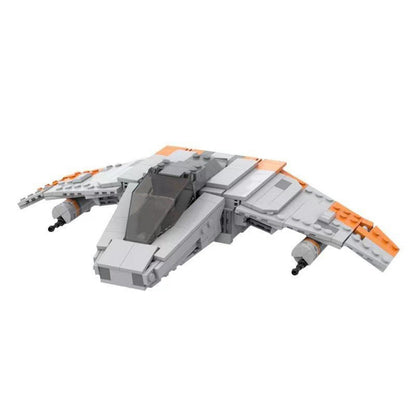 Galactic Resistance Starfighter Building Kit | LEGO-Compatible MOC - 2