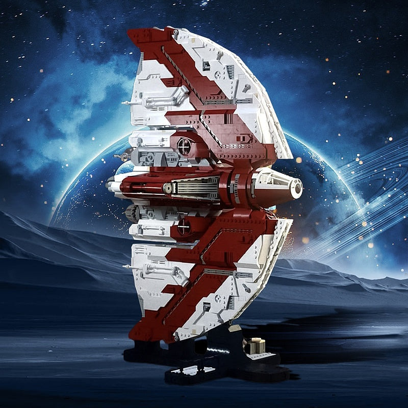 Galactic Shuttle Transport Ship MOC Building Kit | UCS-Style Spacecraft - 2