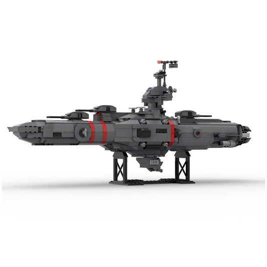 Galactic Space Cruiser Model Building Kit | LEGO-Compatible MOC - 1