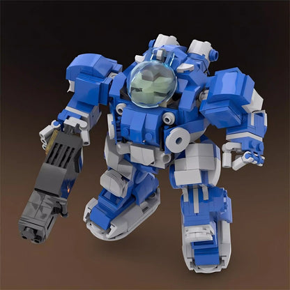 Galactic Space Infantry Soldier Heavy Armor Building Kit | LEGO-Compatible MOC - 4